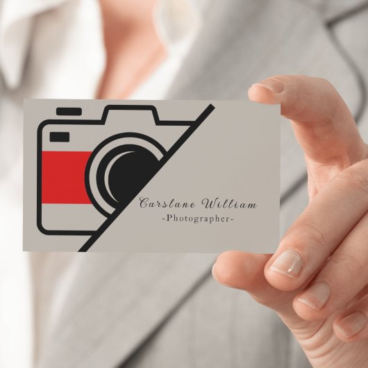 Visitenkarte für Fotografen | Modern