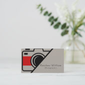Visitenkarte für Fotografen | Modern (Stehend Vorderseite)