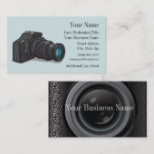 Visitenkarte für Fotografie (Vorne/Hinten)