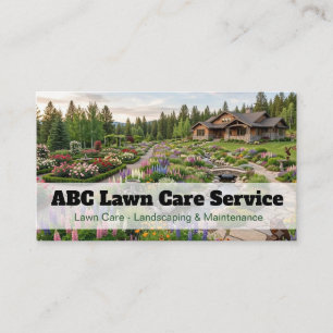 Visitenkarte für Freshcut-Rasenpflege