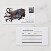 Visitenkarte für Friseure (Vorne/Hinten)