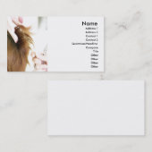 Visitenkarte für Friseursalon (Vorne/Hinten)