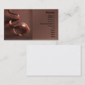 Visitenkarte für Friseursalon (Vorne/Hinten)