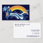 Visitenkarte für Fußball (Vorne/Hinten)