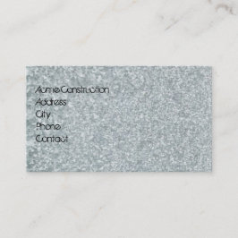 Visitenkarte für galvanisiertes Metall