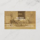 Visitenkarte für Genealogen (Vorderseite)