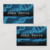 Visitenkarte für Gentechnik (Vorne/Hinten)