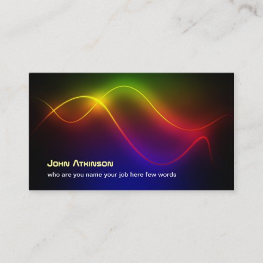 Visitenkarte für Geschäft (Vorderseite)