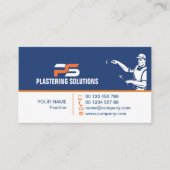 Visitenkarte für Gipskarte (Vorderseite)