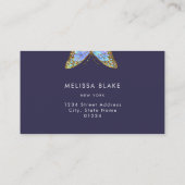 Visitenkarte für große Schmetterlinge (Rückseite)