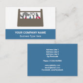 Visitenkarte für Handy-Man-Handys (Vorne/Hinten)