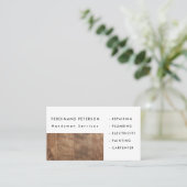 Visitenkarte für handyman-Zuhause-Dienste (Stehend Vorderseite)