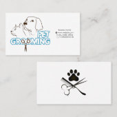 Visitenkarte für Haustiere (Vorne/Hinten)