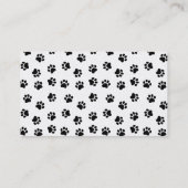 Visitenkarte für Haustiere (Rückseite)