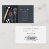 Visitenkarte für Heimwerker-Heimservices (Vorne/Hinten)