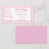 Visitenkarte für Hochzeiten (Vorne/Hinten)