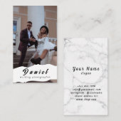 Visitenkarte für Hochzeitfotografen (Vorne/Hinten)