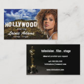 Visitenkarte für Hollywood-Hügel (Vorne/Hinten)