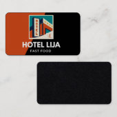 Visitenkarte für HOTEL (Vorne/Hinten)