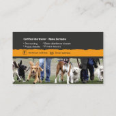 Visitenkarte für Hundeausbilder (Rückseite)