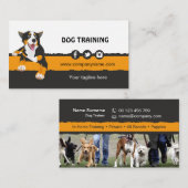 Visitenkarte für Hundetrainer (Vorne/Hinten)