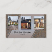 Visitenkarte für Ihre Fotos Portfolio Architecture (Vorderseite)