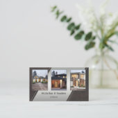 Visitenkarte für Ihre Fotos Portfolio Architecture (Stehend Vorderseite)