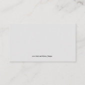 Visitenkarte für Illustrator (Rückseite)