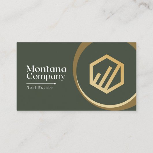 Visitenkarte für Immobilienhändler (Rückseite)