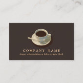 Visitenkarte für Kaffee (Vorderseite)