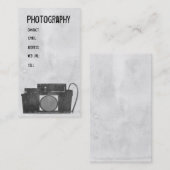 Visitenkarte für Kameras (Vorne/Hinten)