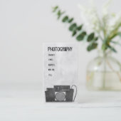 Visitenkarte für Kameras (Stehend Vorderseite)
