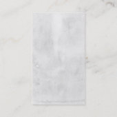 Visitenkarte für Kameras (Rückseite)