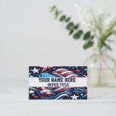 Visitenkarte für Kampagnenvorlagen (Stehend Vorderseite)