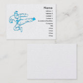 Visitenkarte für Kampfkunst (Vorne/Hinten)