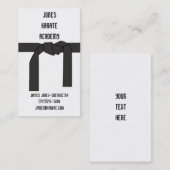 Visitenkarte für Kampfkunstlehrer (Vorne/Hinten)