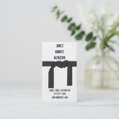 Visitenkarte für Kampfkunstlehrer (Stehend Vorderseite)