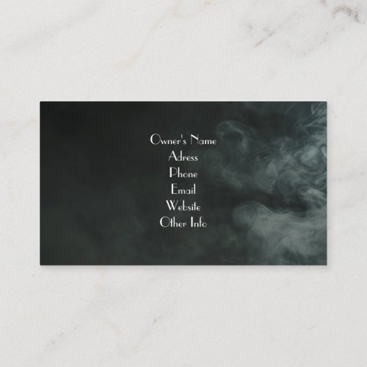 Visitenkarte für Katterien Ragdoll Cat (Rückseite)