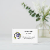 Visitenkarte für Kfz-Mechanikdienste (Stehend Vorderseite)