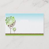 Visitenkarte für Kind Telefonnummerkarte (Rückseite)