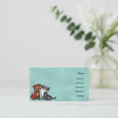 Visitenkarte für Kinder und Welpen (Stehend Vorderseite)