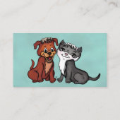 Visitenkarte für Kinder und Welpen (Rückseite)