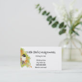 Visitenkarte für kleine Vogelkleidung (Stehend Vorderseite)