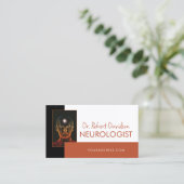 Visitenkarte für kognitive Angehörige der Gesundhe (Stehend Vorderseite)