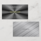 Visitenkarte für Kohle und Stahl (Vorne/Hinten)