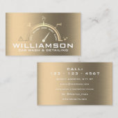 Visitenkarte für Kontrolle-Panel (Vorne/Hinten)