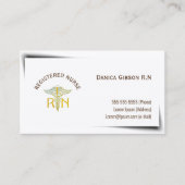 Visitenkarte für Krankenpfleger (Vorderseite)