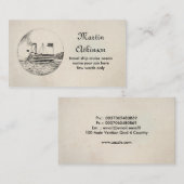 Visitenkarte für Kreuzfahrtschiffe (Vorne/Hinten)