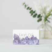 Visitenkarte für Kristall (Stehend Vorderseite)