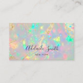 Visitenkarte für Kristall-Opel (Vorderseite)